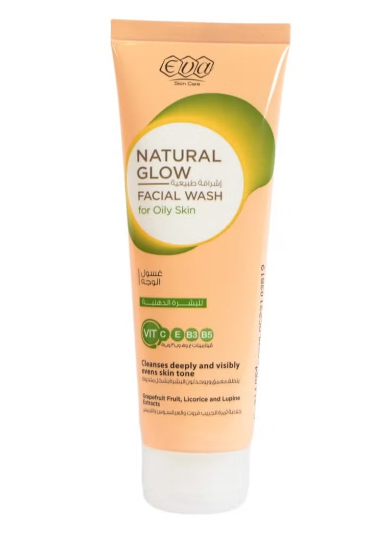 Natural Glow Facial Wash For Oily Skin 100Ml